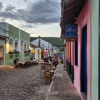 cute street at Sabor da Serra in Lencois