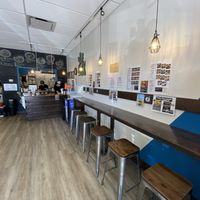 Counter seating  at Arashi Ramen in Canmore