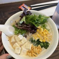 Veg miso  at Arashi Ramen in Canmore