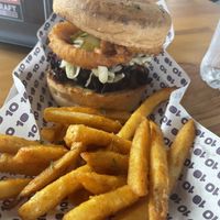 Jackfruit burger   at Diez de Diez - 10/10 in San Salvador