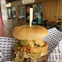 Burger  at Diez de Diez - 10/10 in San Salvador