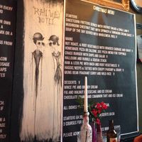 main menu at The Railway Hotel in Southend-on-sea