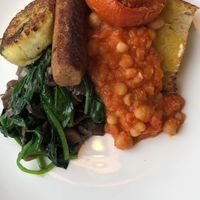 Vegan (large) full English  at Blue Brick Cafe in South East London