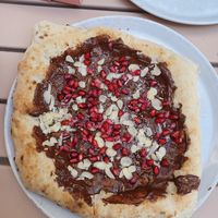 Sweet pizza at Wolke in Vienna