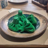 Vegan Khinkali at Mama Manana in Kyiv