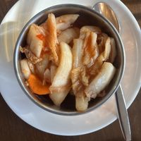 Spicy fermented chinese cabbage  at Yatra Restaurant - Porvoo  in Porvoo