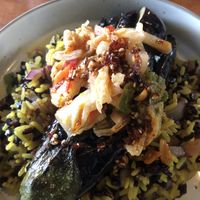 Roasted aubergine   at The Spotted Dog in Dundalk