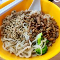 Dry ban mie, the soup is tasty at Sweet Veggie in Kuala Lumpur