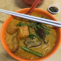 Curry mee   at Sweet Veggie in Kuala Lumpur