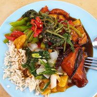 Lunch for 7 MYR at Sweet Veggie in Kuala Lumpur