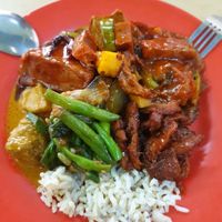 Another lunch for 7 MYR at Sweet Veggie in Kuala Lumpur