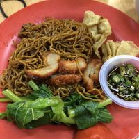 Wanton mee at Sweet Veggie in Kuala Lumpur