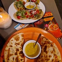 Tacos und quesadilla at Casita Mexicana in Dusseldorf