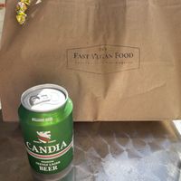 Take away pack  at 269 Fast Vegan Food in Crete