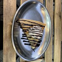 Crepe dough with hazelnut cream and yogurt ice cream   at 269 Fast Vegan Food in Crete