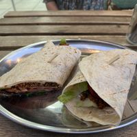 Mince Tortilla   at 269 Fast Vegan Food in Crete