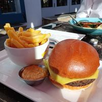 Yes .you guessed it..the vegan burger... at Anchor in Cambridge