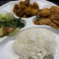 Vegetable rice (forgot to take pic of the soup) at Zuya Vegetarian Cuisines 竹雅素食 - Tiong Bahru Plaza in Central Singapore