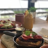 Breakfast  at Ojo de Agua in Mexico City