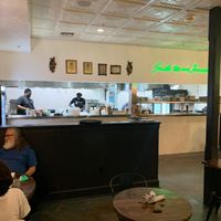Busy chef run kitchen  at 14 Parishes on Oak in New Orleans