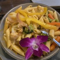 Rasta pasta  at 14 Parishes on Oak in New Orleans