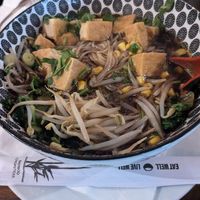 Vegan noodle soup at Bangkok Bistro in Fort Lauderdale