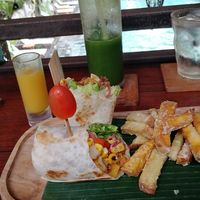 Bbq wrap at Titi Batu in Ubud