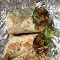 chickpea wrap  at Titi Batu in Ubud