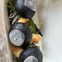 panko sliders  at Titi Batu in Ubud