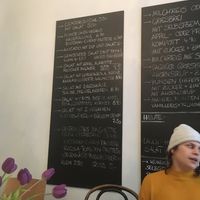 menu at Die Rebellion des Zimtsterns in Berlin