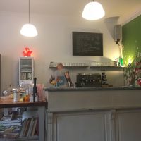 counter area at Die Rebellion des Zimtsterns in Berlin