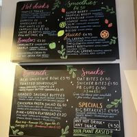 Menu at MADE Wellness Centre in Stone