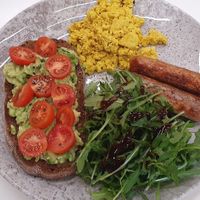 Avacado on toast with extras at MADE Wellness Centre in Stone