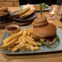 BBQ CHICK'N BURGER at VK Plant Based Diner in Waterlooville