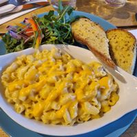 Mac and cheeze at VK Plant Based Diner in Waterlooville
