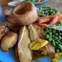 Delicious Sunday lunch  at VK Plant Based Diner in Waterlooville