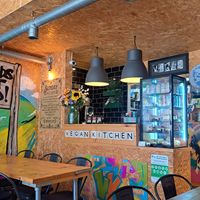 Interior at VK Plant Based Diner in Waterlooville
