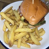 Burger  at VK Plant Based Diner in Waterlooville