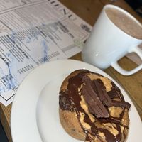 Cookie cup  at VK Plant Based Diner in Waterlooville