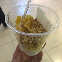 Coconut ice cream with peanuts and sweetcorn  at CocoCane - City Square Mall in Central Singapore