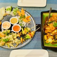 Vegan options  at Kin Kao in Aberdeen