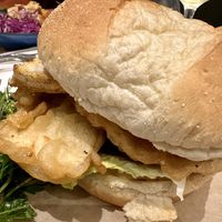 ‘Fried Chicken’ Pain Bagnat  at Josephine's Coffee in Attard