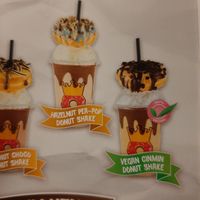 vegan donut shake at Royal Donuts in Offenburg