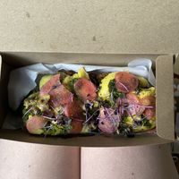 Avocado toast  at Cumbre Masa Madre in Cali