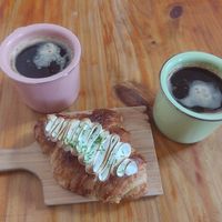 Croissant al limon at Cumbre Masa Madre in Cali