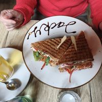 Jackfruit bbq sandwich at Listich in Hannover