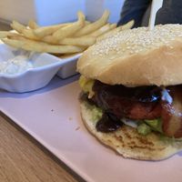 French Coffee Burger (vegan)  at Elmenhorster Mühle - Burger & Mehr in Waltrop