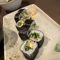 Vegan sushi 💚 at MAD - Kirei - T4 in Madrid