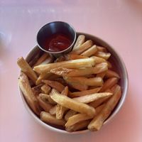 Side of fries  at Strawberry Moon in Miami Beach