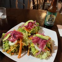  at Restaurante Los Arcos in Izamal